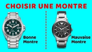 Comment choisir une bonne montre ? Guide complet !