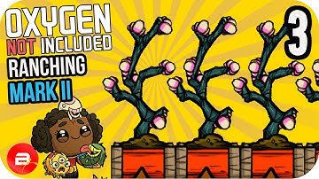 Starting Mealwood Farm #3 ▶Oxygen Not Included Ranching Upgrade Mark II◀ ONI Gameplay