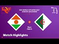 Niger v algeria  fifa world cup qatar 2022 qualifier  match highlights