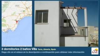 3 dormitorios 2 baños Villa se Vende en Turre, Almeria, Spain