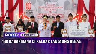 Over 7,000 West Kalimantan Prisoners Receive Remission, 138 of Them Released