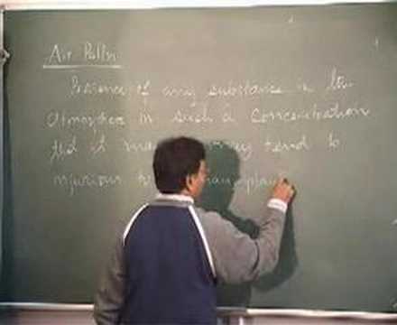 Lecture 2 Air Pollution Systems