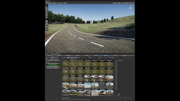 Painting a Road Scene with MicroVerse in Unity #microverse #worldbuilding #unity #unity3d