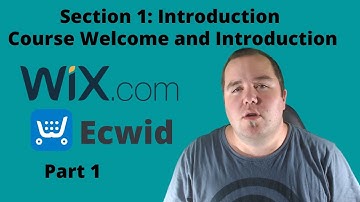 Course Welcome and Introduction | Build an eCommerce website using Wix | wix ecommerce | part 1