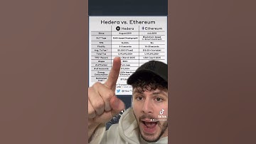 ETHEREUM VS. HEDERA HASHGRAPH 🤯