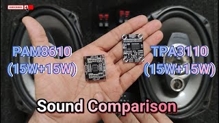 🔊 🎵 PAM8610 vs TPA3110 - Which one is better ?