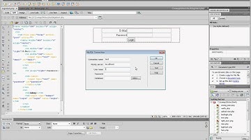 Dreamweaver Login and Logout Simple Tutorial