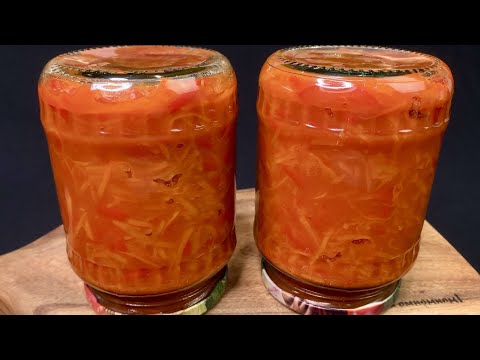 Выручает всю зиму! Без уксуса, стерилизации и храню без погреба! Любимая овощная 'Выручайка'!