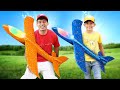Airplane adventure with jason  kids play fun outdoor games