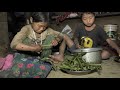 Cooking technology of wild green vegetables || Village life