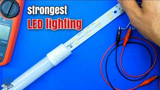 تصميم اقوى لمبة ليد Made the strongest LED bulb