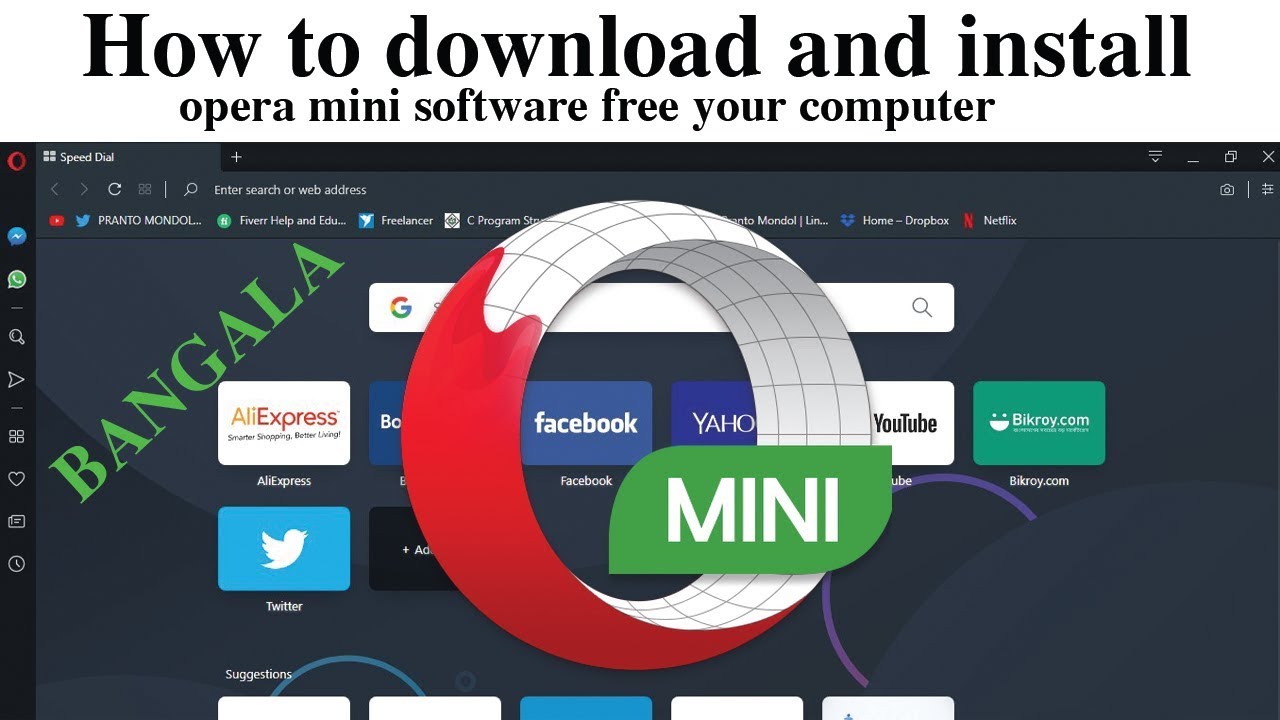 how to transfer downloads from opera mini to pc