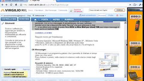 Dove trovo le vecchie mail su Virgilio?