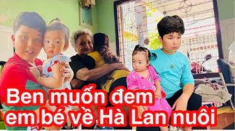 Cuộc sống Hà Lan - Hai mẹ con đi chào tạm biệt mọi người trước khi về Hà Lan thumbnail