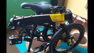 Unboxing Folding Bike/Sepeda Lipat Element Ecosmo Z9 Special Edition Bike To Work (B2W)