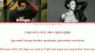 G Dragon - MISSING YOU FT. KIM YUNA (LYRICS HAN_ROM_ENG)