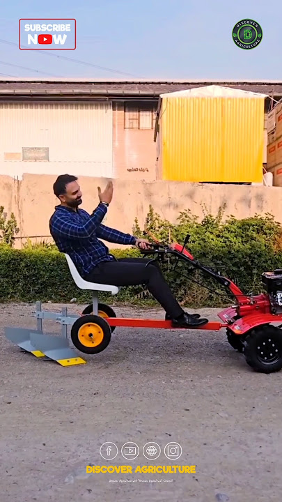 Mini Power Tiller Machine with SEAT
