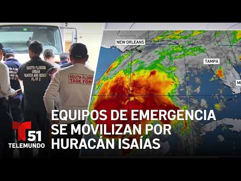 Emergency crews depart from South Florida to areas that could be impacted by...
