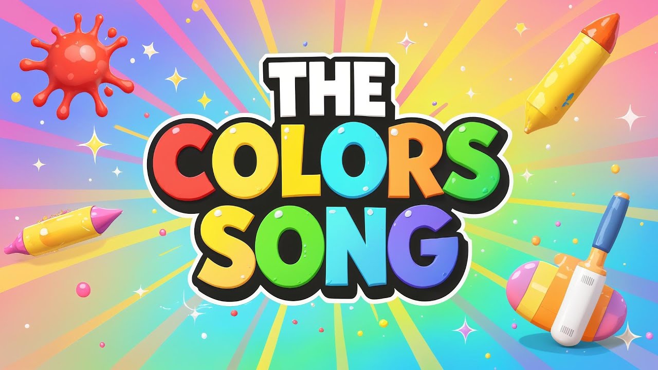 The Colors Song 🌈 Fun Color Learning Song for Kids - YouTube