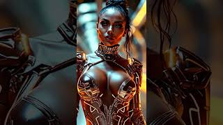 Futuristic Dreams - AI-Generated Sci-Fi Beauties #shorts