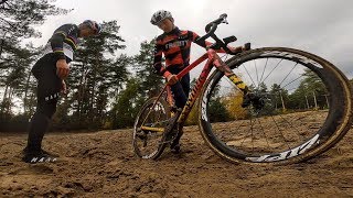 Sand Training with Tom Pidcock and Cameron Mason