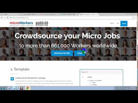Earning Online with Microworkers