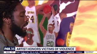 AC the Artist Honors Victims Of Violence and Racial Injustice