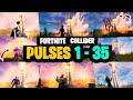 All COLLIDER Pulses in Fortnite (1 to 35 pulses) 😱