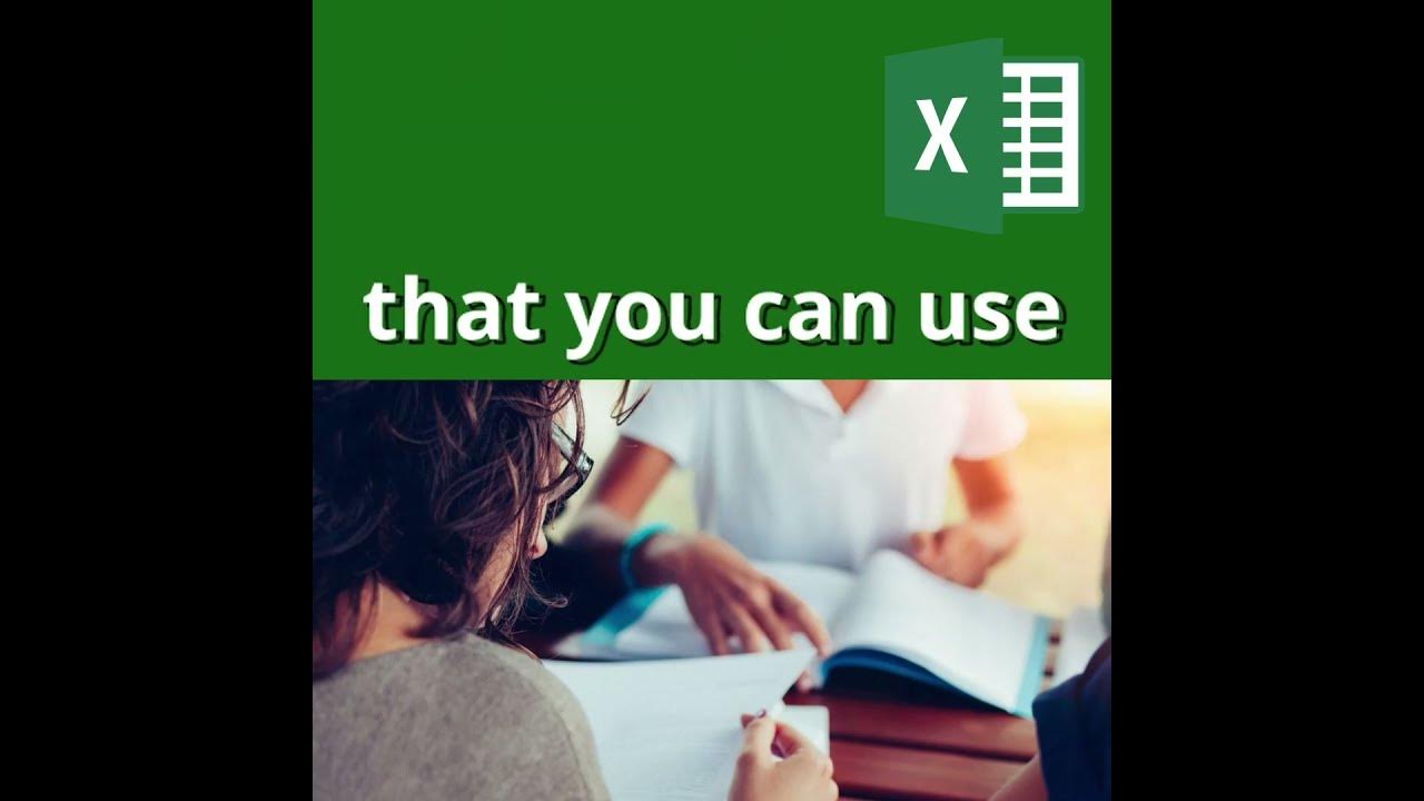 Keyboard shortcut Excel CTRL + education YouTube