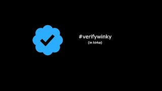 #verifywinky
