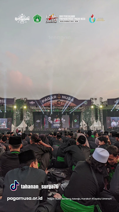 Di NU, pencak silatnya ya Pagar Nusa.