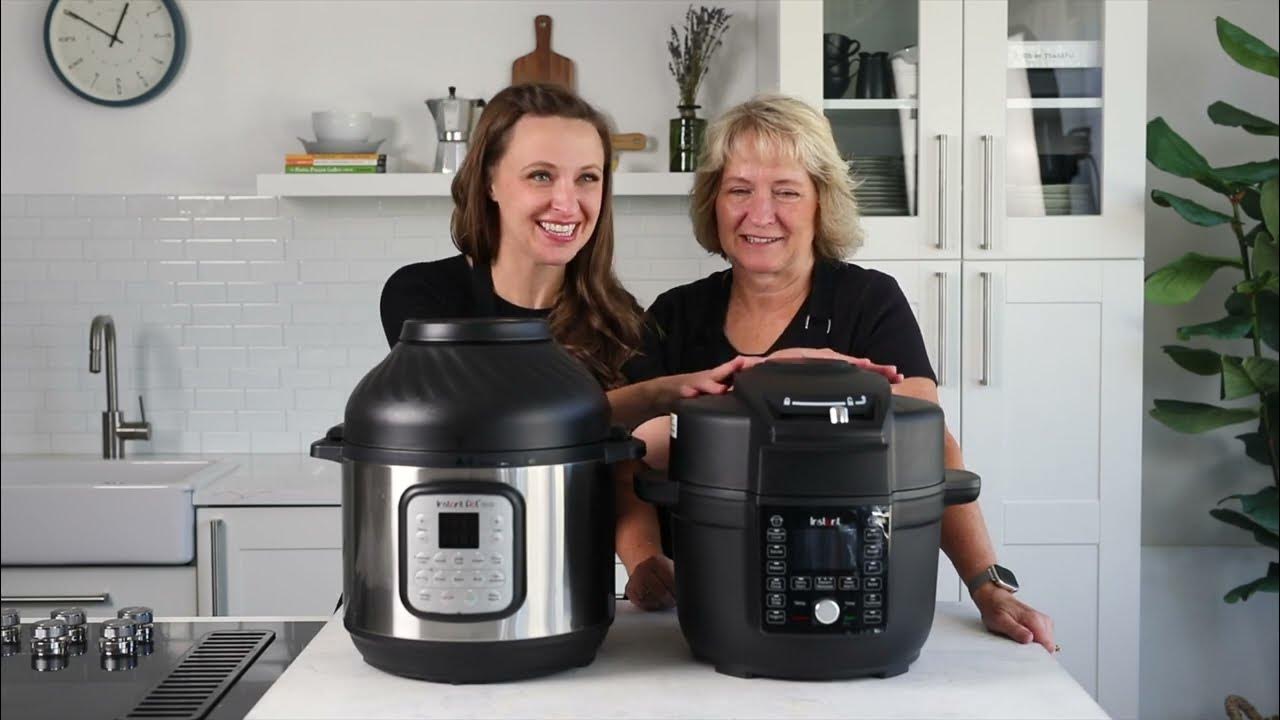 Pressure Cooker Air Fryer Combo: 6 Quart 8 in 1 Electric Pressure Cooker  with Air Fryer Lid, Multi Cooker with Slow Cooker, Rice Cooker, Steamer,  etc