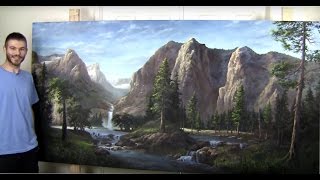 Sunlit Mountains [part 5] Finale | Gallery Masterpiece, Landscape Painting