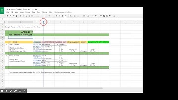 Project Aid for Jira - Google Sheets Add-On - Quick start