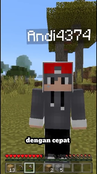 Minecraft tapi aku gk boleh sentuh mob lain tujuan emerald  #youtobeshort #shorts