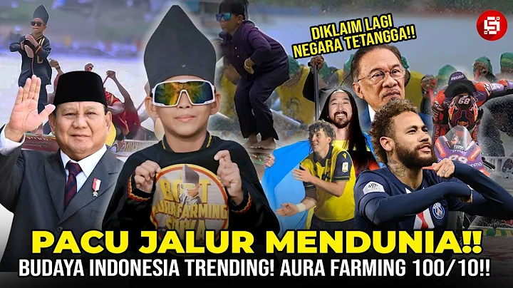 AURA FARMING FESTVAL PACU JALARA VIRAL! Another Indonesian Culture Goes Global! Claimed by Neighb...
