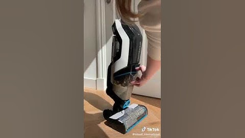 BISSELL CrossWave cordless vacuums, mops, and dries in one go!