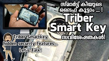Renault Triber Smart key | Hidden Security features | How to change Battery