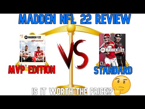 Madden NFL 22 Review! MVP Edition Vs Dynasty Vs Standard! MUT Ultimate Team Tips