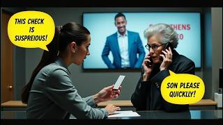 Bank Teller’s Racist Blunder: Shreds CEO’s Mom’s Check, Instantly Regrets It!