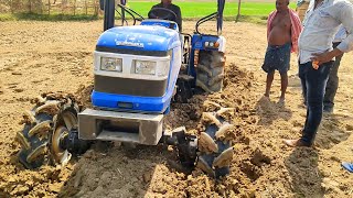 sonalika 50 hp 4wd tractor power test | sonalika tractor gadi video screenshot 2