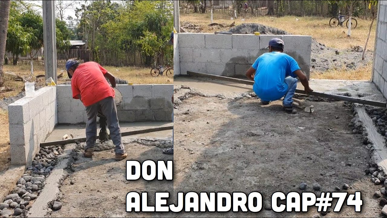 Comenzamos a Hechar Piso Afuera de la CASA 😍 Ya casi terminan YouTube