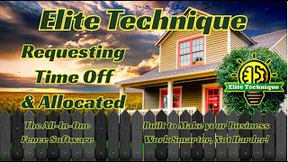 Requesting Time Off or Allocated