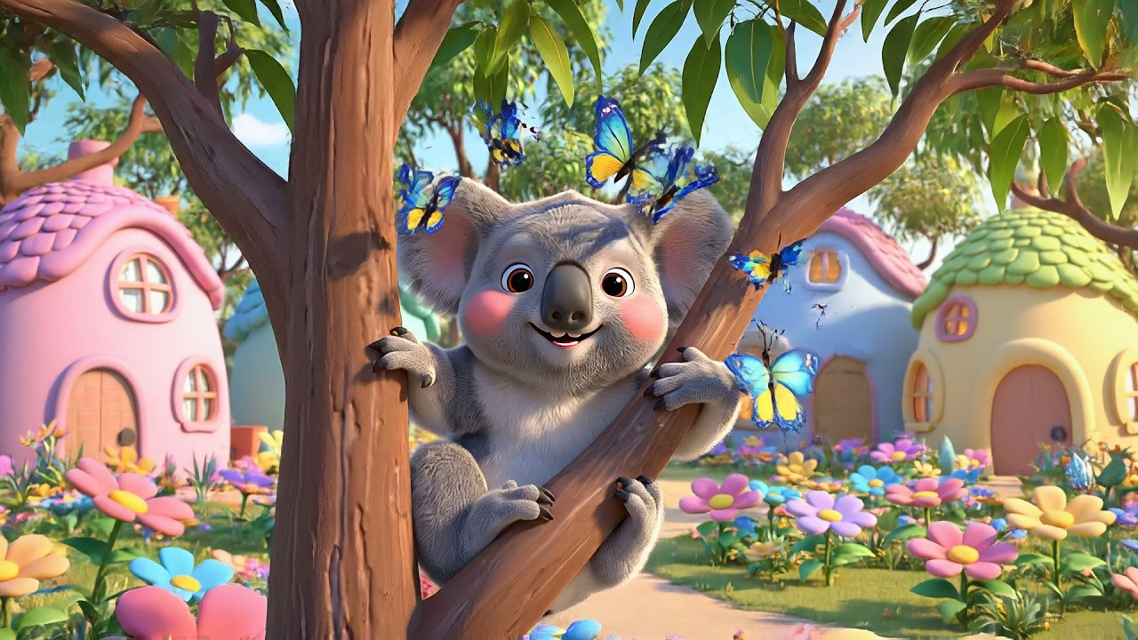 Baby Koala Says Hug Hug Hoo | Sweet Lullaby & Gentle Kids Song