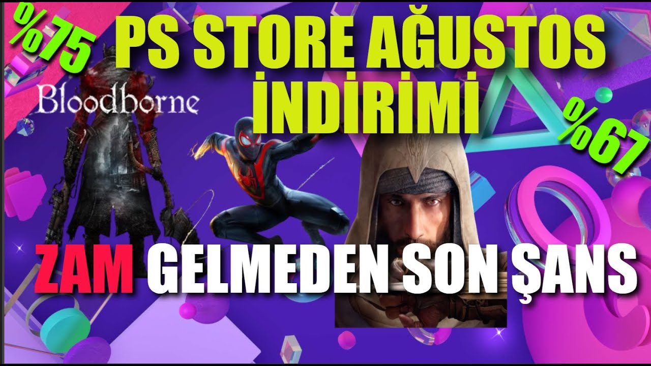 PS STORE AĞUSTOS İNDİRİMLERİ  | 25 OYUN TAVSİYESİ