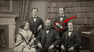 Why were historians shocked when they enlarged this 1860 family photo?