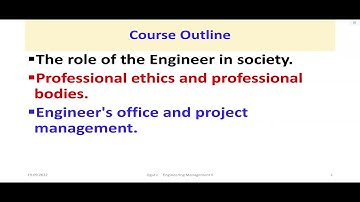 Engineering Management II: Introduction