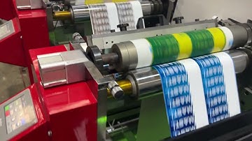 Flexo label printing machine all servo