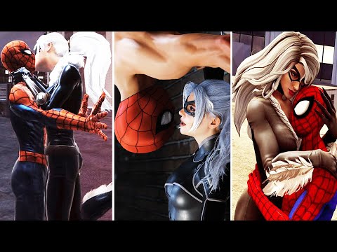 Spider-Man Flirting With Black Cat And Cheating On MJ In Video Games