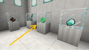 How To Display Any Item In Minecraft Bedrock [No Commands / Item Frames] (Mobile, Win10, Console)